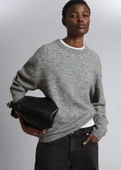 Cheap Afslappet Alpaka Striktroje Kvinder Strik