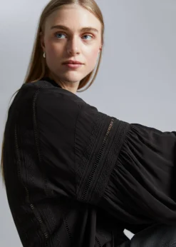 Best Sale Afslappet Broderibluse Kvinder Bluser Og Skjorter