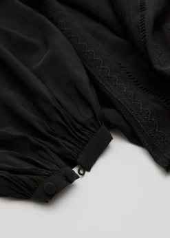 Best Sale Afslappet Broderibluse Kvinder Bluser Og Skjorter