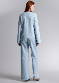 Sale Afslappet Jersey Top Kvinder Toppe