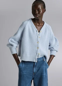 New Afslappet Strik Cardigan Kvinder Strik