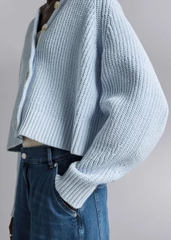 New Afslappet Strik Cardigan Kvinder Strik