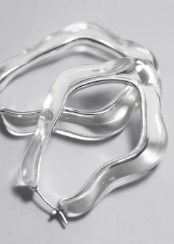 Cheap Asymmetriske Glasbojler Kvinder Oreringe