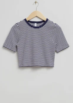 Hot Beskaret T-Shirt Kvinder Toppe