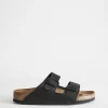 Sale Birkenstock Arizona Laeder Kvinder Flade Sandaler