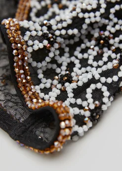 New Blomsterkugle Med Perler Kvinder Hovedbeklædning