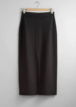 Cheap Blyant Maxi-Nederdel Kvinder Nederdele