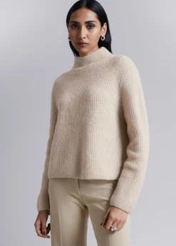Store Boxy Heavy Knit Jumper Kvinder Strik