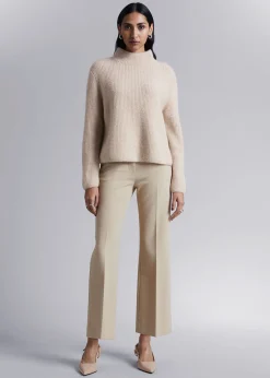 Store Boxy Heavy Knit Jumper Kvinder Strik