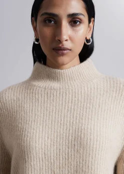 Store Boxy Heavy Knit Jumper Kvinder Strik