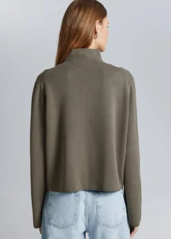 Best Boxy Rullekrave Striktroje Kvinder Strik