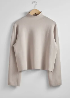 Flash Sale Boxy Rullekrave Striktroje Kvinder Strik