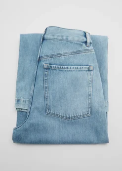 Shop Brede Jeans Med Lav Talje Kvinder Denim