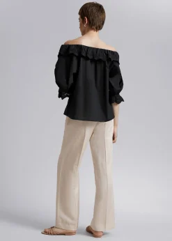 New Broderet Bluse Kvinder Bluser Og Skjorter