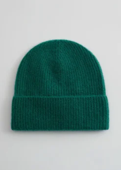 Best Cashmere Beanie Kvinder Matchende Sæt
