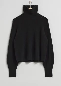 Online Cashmere Rullekrave Sweater Kvinder Kashmir