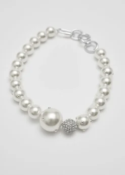 Cheap Chunky Perle Halskaede Kvinder Halskaeder