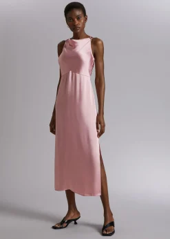 Hot Cowl-Neck Kjole Kvinder Kjoler