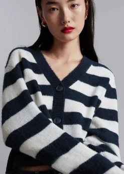 Online Cropped Strik Cardigan Kvinder Strik