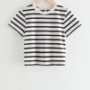 Best Sale Cropped T-Shirt Med Rund Hals Kvinder Toppe