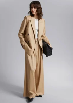 Shop Dobbeltradet Blazer Kvinder Blazere