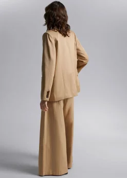 Shop Dobbeltradet Blazer Kvinder Blazere