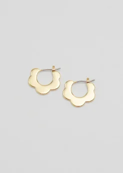 Flash Sale Flower Hoop Oreringe Kvinder Oreringe