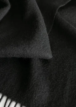 Sale Frynset Uldtorklaede Kvinder Matchende Sæt