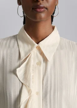 Hot Gennemsigtig Flaeseskjorte Kvinder Bluser Og Skjorter