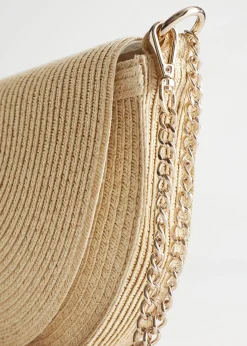 Clearance Halvmane-Taske Med Crossbody Kvinder Tasker