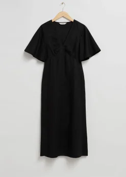 Best Kjole Med Sommerfugleaermer Kvinder Kjoler