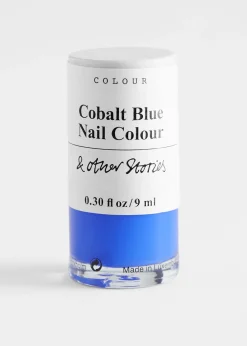 Best Koboltbla Neglefarve Kvinder Negle