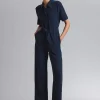 New Kortaermet Jumpsuit Med Baelte Kvinder Jumpsuits