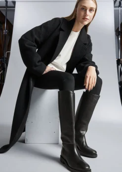 Best Sale Laeder RideStøvler Kvinder Støvler