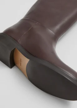 Fashion Laeder RideStøvler Kvinder Støvler