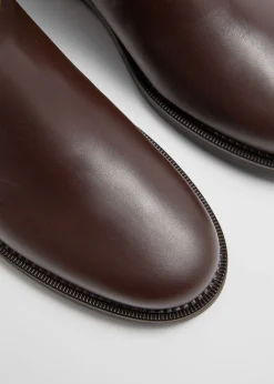 Fashion Laeder RideStøvler Kvinder Støvler