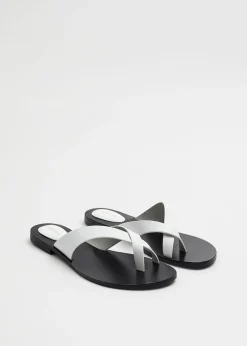 New Laedersandaler Kvinder Flade Sandaler