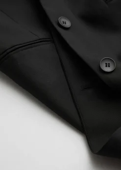 Clearance Lang Blazer Kvinder Denim