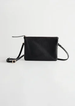 Flash Sale Lille Crossbody-Taske I Laeder Kvinder Skuldertasker