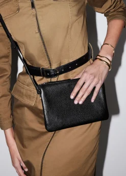 Flash Sale Lille Crossbody-Taske I Laeder Kvinder Skuldertasker