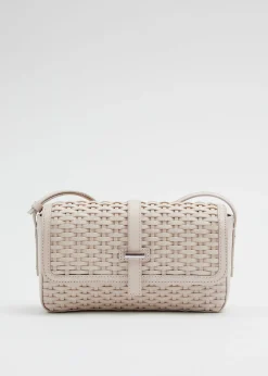 Best Messenger-Taske I Flettet Laeder Kvinder Skuldertasker