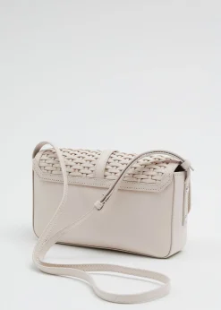 Best Messenger-Taske I Flettet Laeder Kvinder Skuldertasker