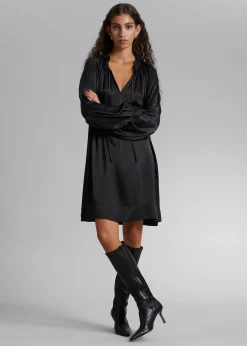 Flash Sale Midikjole Med Bindeband Kvinder Kjoler