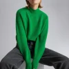 Best Mock-Neck Sweater Kvinder Strik