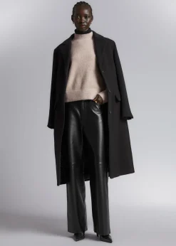 Shop Mock-Neck Sweater Kvinder Strik