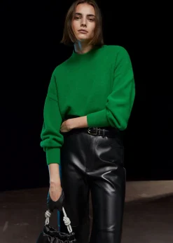 Best Mock-Neck Sweater Kvinder Strik