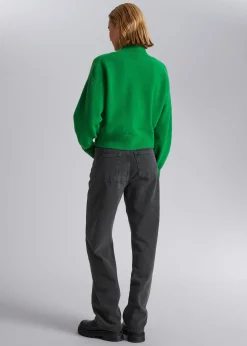 Best Mock-Neck Sweater Kvinder Strik