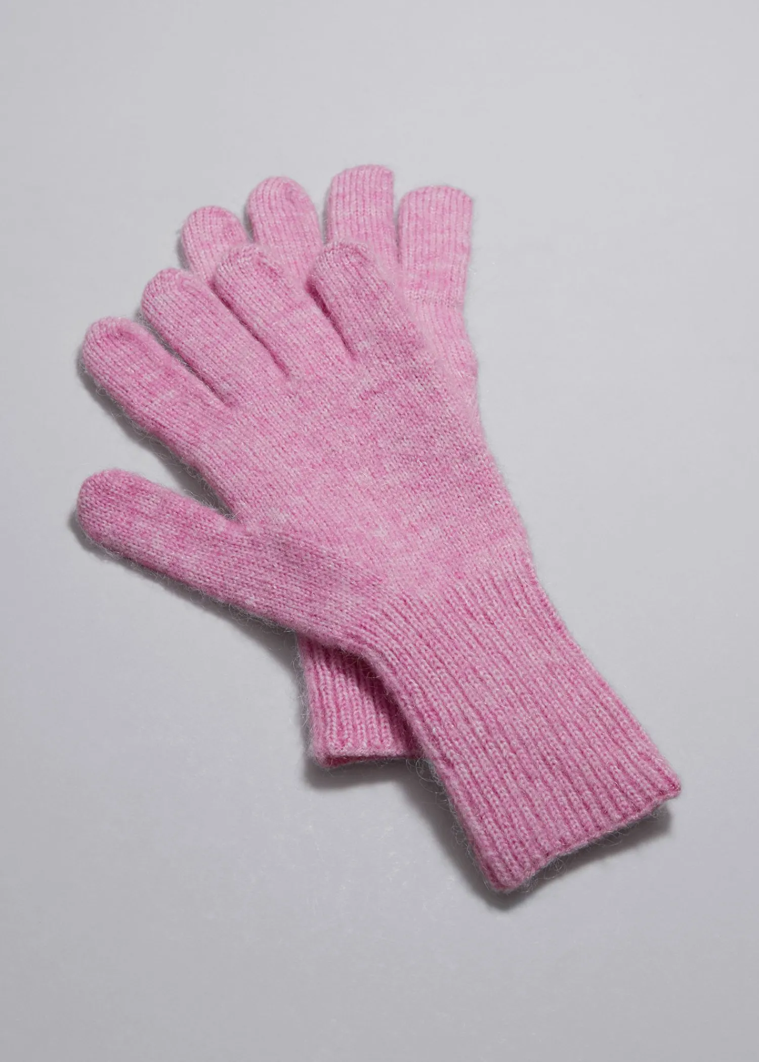 New Mohair Wool Blend Handsker Kvinder Matchende Sæt