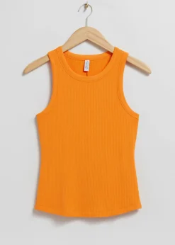 New Monteret Tanktop Kvinder Toppe