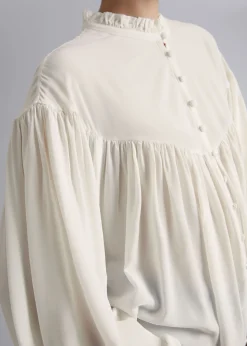 Fashion Oversized Flaesebluse Kvinder Bluser Og Skjorter